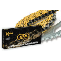AFAM A520XSRG X-Ring Drive Chain 520 for KTM, Yamaha, Ducati A520XSR-G 100L