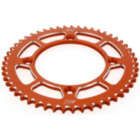 ART Aluminium Ultra-Light Self-Cleaning Rear Sprocket 895 - 520 ART-895A-51-ORANGE