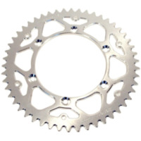 ART Steel Self-Cleaning Rear Sprocket 897 - 520 for KTM, Husaberg, Husqvarna ART-897S-48-SILVER