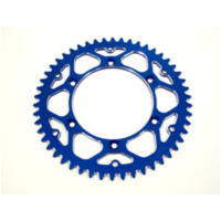 ART Aluminium Ultra-Light Self-Cleaning Rear Sprocket TM - 520 for TM Racing EN125, EN144, EN250 ART-TMA-49-BLU