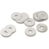 INNTECK Dämpferplättchen Stahl Innen-Ø 6 mm x Außen-Ø 14 mm x Dicke 0,25 mm 10 Stk