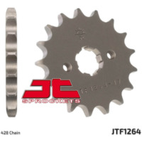 JT SPROCKETS Standard Stahlritzel vorne 1264 - 428 für Honda, Rieju, Derbi