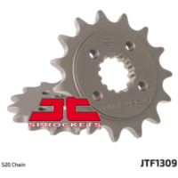 JT SPROCKETS Standard Stahlritzel vorne 1309 - 520 für Honda TRX400SPORTRAX, XR600R, XR650L Polaris OUTLAW500, PREDATOR500 JTF1309.15