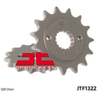 JT SPROCKETS Standard Stahlritzel vorne 1322 - 520 für Honda TRX400SPORTRAX, XR400R JTF1322.15