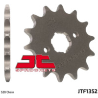 JT SPROCKETS Steel Standard Front Sprocket 1352 - 520 for Honda ATC200, TRX250FOURTRAX, TRX300FOURTRAX JTF1352.14