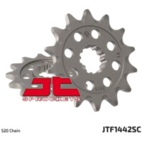 JT SPROCKETS Selbstreinigendes Stahlritzel vorne 1442 - 520 für Suzuki RM-Z250