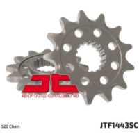 JT SPROCKETS Selbstreinigendes Stahlritzel vorne 1443 - 520 für Suzuki RM-Z450 JTF1443.14SC