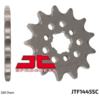 JT SPROCKETS Selbstreinigendes Stahlritzel vorne 1445 - 520 für Kawasaki KX125 JTF1445.13SC