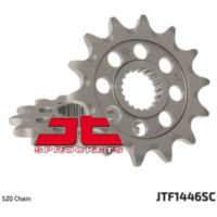 JT SPROCKETS Selbstreinigendes Stahlritzel vorne 1446 - 520 für Kawasaki KX250, KX250F JTF1446.14SC