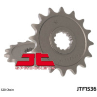 JT SPROCKETS Standard Stahlritzel vorne 1536 - 520 für Kawasaki KFX450, NINJAZX-6R, NINJAZX-6RABS Yamaha XTZ750