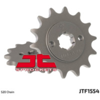 JT SPROCKETS Standard Stahlritzel vorne 1554 - 520 für Hyosung GT250COMET, GT250R, GV250AQUILA Yamaha TT-R230, YFS200BLASTER JTF1554.13