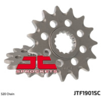 JT SPROCKETS Selbstreinigendes Stahlritzel vorne 1901 - 520 für KTM, Beta, Husqvarna JTF1901.15SC