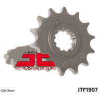 JT SPROCKETS Steel Standard Front Sprocket 1907 - 428 for KTM 105SX, 85SX Husqvarna TC85