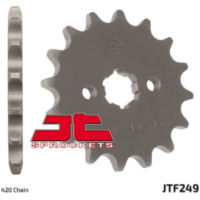 JT SPROCKETS Steel Standard Front Sprocket 249 - 420 for Honda, Kawasaki, Suzuki
