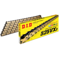 D.I.D 525VX3 X-Ring Drive Chain 525 for Honda, Ducati, Triumph 4525516395250