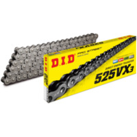 D.I.D 525VX3 X-Ring Drive Chain 525 for Honda, Ducati, Triumph 4525516392198