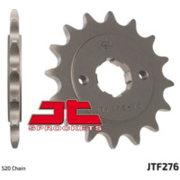 JT SPROCKETS Steel Standard Front Sprocket 276 - 520 for Honda CB250, CB400, CM400