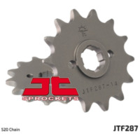 JT SPROCKETS Steel Standard Front Sprocket 287 - 520 for Honda CB250, CRF230F, XL350R JTF287.14