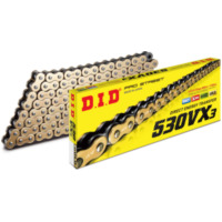 D.I.D 530VX3 X-Ring Drive Chain 530 for Honda, Yamaha, Suzuki 4525516397278