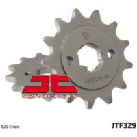 JT SPROCKETS Steel Standard Front Sprocket 329 - 520 for Honda CA125, MBX125, MTX125 JTF329.13