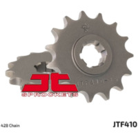 JT SPROCKETS Standard Stahlritzel vorne 410 - 428 für Hyosung 125KARIONRT, GA125CRUISE, GF125 Suzuki GN125, GZ125MARAUDER, TU125 JTF410.15