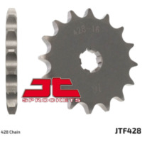 JT SPROCKETS Steel Standard Front Sprocket 428 - 428 for Suzuki DR-Z70, GT80, JR80 Yamaha YZ80