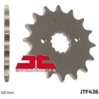 JT SPROCKETS Standard Stahlritzel vorne 436 - 520 für Suzuki, Aprilia, Yamaha
