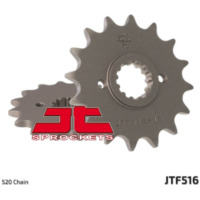 JT SPROCKETS Steel Standard Front Sprocket 516 - 520 for Kawasaki ELIMINATOR250, GPX250, KL250 Suzuki GS500 JTF516.15