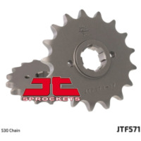 JT SPROCKETS Standard Stahlritzel vorne 571 - 520 für Yamaha FZ600, XJ550, XJ600N
