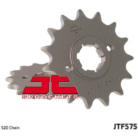 JT SPROCKETS Steel Standard Front Sprocket 575 - 520 for Yamaha SRX600, TT250, TT350
