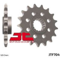 JT SPROCKETS Steel Standard Front Sprocket 704 - 525 for Aprilia, BMW, Husqvarna