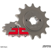 JT SPROCKETS Standard Stahlritzel vorne 711 - 520 für Cagiva ALETTAORO125, BLUES125, CRUISER125