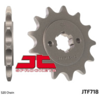 JT SPROCKETS Steel Standard Front Sprocket 718 - 520 for Cagiva WMX125, WMX250 Husqvarna CR125, WR125
