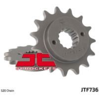 JT SPROCKETS Steel Standard Front Sprocket 736 - 520 for Ducati 600MONSTER, 600SSSUPERSPORT, 620MONSTER