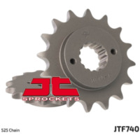 JT SPROCKETS Steel Standard Front Sprocket 740 - 525 for Ducati 1000MONSTER, 1000MULTISTRADA, 796HYPERMOTARD