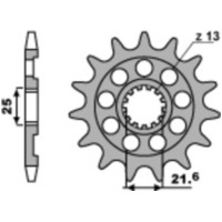 PBR Steel Standard Front Sprocket 2141 - 520 for Kawasaki KLX450, KX450, KX450F