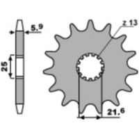 PBR Steel Standard Front Sprocket 565 - 520 for Yamaha, Kawasaki, Suzuki 565.16.18NC