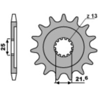 PBR Standard Stahlritzel vorne 570 - 530