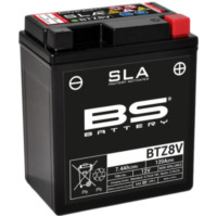 BS BATTERY SLA Wartungsfreie Batterie Werkseitig aktiviert - BTZ8V für Honda, Yamaha, Kawasaki