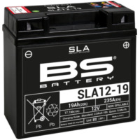 BS BATTERY SLA Wartungsfreie Batterie Werkseitig aktiviert - SLA12-19 für BMW K1100LT, K1100RS, K1200GT