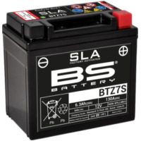 BS BATTERY SLA Wartungsfreie Batterie Werkseitig aktiviert - BTZ7S für Husqvarna, Yamaha, Honda