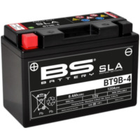 BS BATTERY SLA Wartungsfreie Batterie Werkseitig aktiviert - BT9B-4 für Yamaha, MBK, Kymco