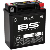 BS BATTERY SLA Wartungsfreie Batterie Werkseitig aktiviert - BB5L-B für Malaguti, Yamaha, Cagiva