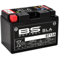 BS BATTERY SLA Wartungsfreie Batterie Werkseitig aktiviert - BT12A für Suzuki, Kymco, Aprilia