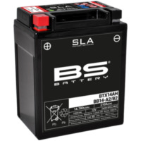 BS BATTERY SLA Wartungsfreie Batterie Werkseitig aktiviert - BTX14AH für Polaris, Yamaha, Kawasaki
