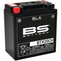 BS BATTERY SLA Battery Maintenance Free Factory Activated - BTX20CH for Moto Guzzi, Suzuki, Triumph