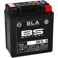 BS BATTERY SLA Battery Maintenance Free Factory Activated - BB3L-B for Yamaha DT125, DT200, DT80 Kawasaki KH125