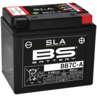 BS BATTERY SLA Battery Maintenance Free Factory Activated - BB7C-A for Yamaha TW200