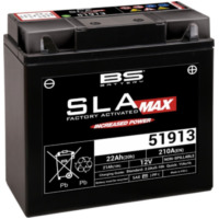 BS BATTERY SLA Max Wartungsfreie Batterie Werkseitig aktiviert - 51913 für BMW K1100LT, K1100RS, K1200GT