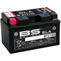 BS BATTERY SLA Wartungsfreie Batterie Werkseitig aktiviert - BTZ10S für MV Agusta, Honda, KTM
